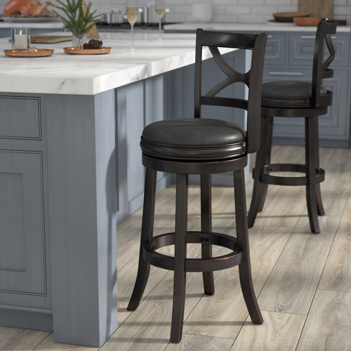 Three Posts™ Adelaida Swivel Bar & Counter Stool & Reviews Wayfair